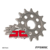 JT SPROCKETS Selbstreinigendes Stahlritzel vorne 1590 - 520