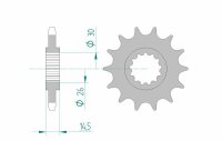 AFAM Standard Stahlritzel vorne 20611 - 525