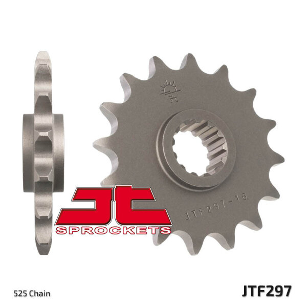 JT SPROCKETS Standard Stahlritzel vorne 297 - 525