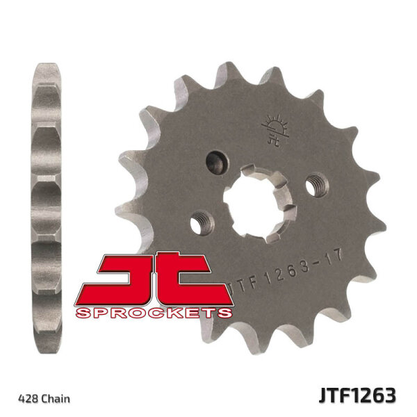 JT SPROCKETS Standard Stahlritzel vorne 1263 - 428