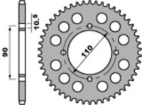 PBR Standard Kettenrad C45 Stahl 901 - 530