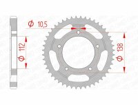 AFAM Standard Stahlritzel hinten 12607 - 530