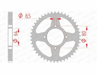 AFAM Standard Stahlritzel hinten 12200 - 428