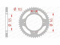 AFAM Standard Stahlritzel hinten 12505 - 520