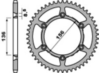 PBR Standard Kettenrad C45 Stahl 820 - 520