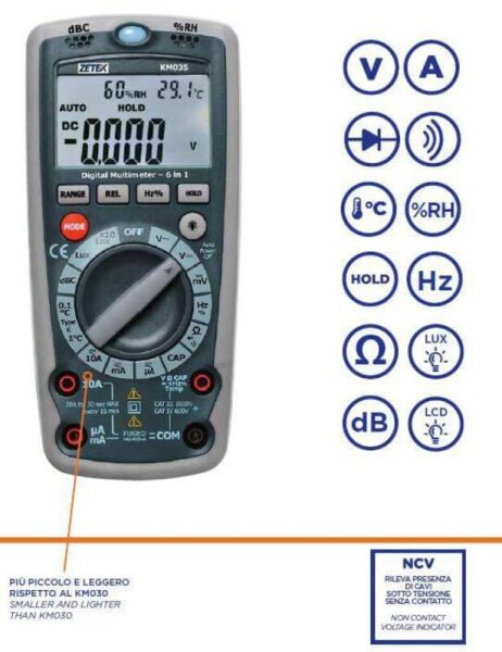 ZECA Multimeter digital