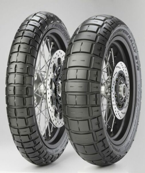 PIRELLI Reifen SCORPION RALLY STR (F) 120/70 R 18 M/C 59V TL M+S