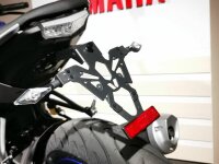 V PARTS Nummernschildhalter Schwarz Yamaha MT-125