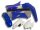 Kunststoff-Kit Racetech Originalfarbe blau/weiß Yamaha WR-F250