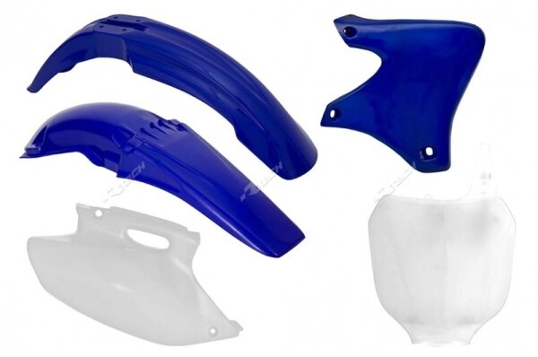 Kunststoff-Kit Racetech Originalfarbe blau/weiß Yamaha YZ250F