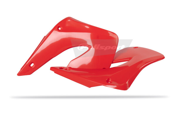 POLISPORT Kühlerspoiler seitlich Rot Honda CR125R/C R250R