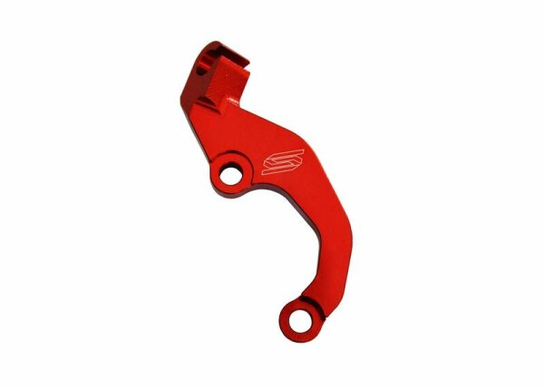 SCAR Kupplungszug-Halter rot Honda CRF450R