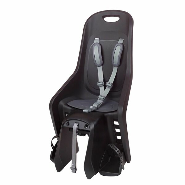 POLISPORT Bubbly Maxi Rear Child Bike Seat Carrier Mounting - Black/Dark Grey