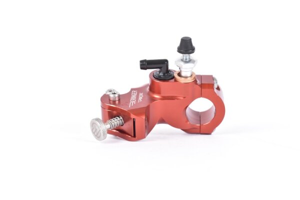 BERINGER Aerotec® Hauptbremszylinder radial Ø 20,5 mm Behälter getrennt rot (ohne Hebel)