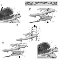 SHAD Top Master Halterung Honda