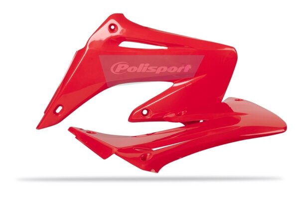 POLISPORT Kühlerspoiler seitlich CR125-250 02-07 Rot