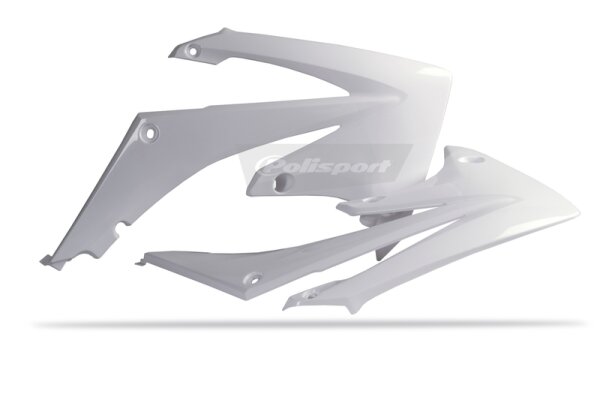 POLISPORT Kühlerspoiler seitlich CRF250-450R 10-12 Weiß