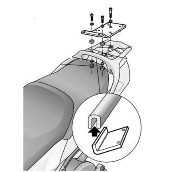 SHAD Top Master Halterung Yamaha