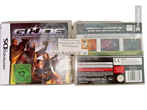 G.I. Joe-Geheimauftrag Cobra (Nintendo DS, 2009) Original Versiegelt unbenutzt