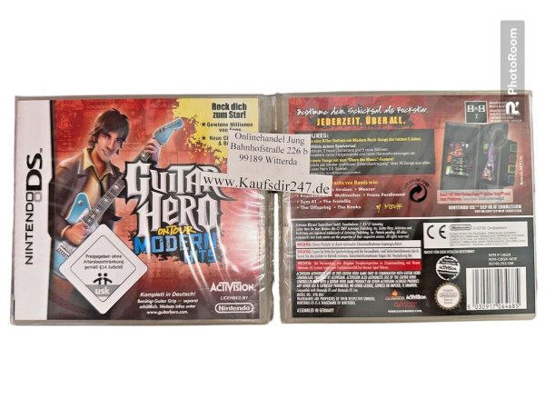 Guitar Hero On Tour-Modern Hits (Nintendo DS, 2009) OVP & Versiegelt