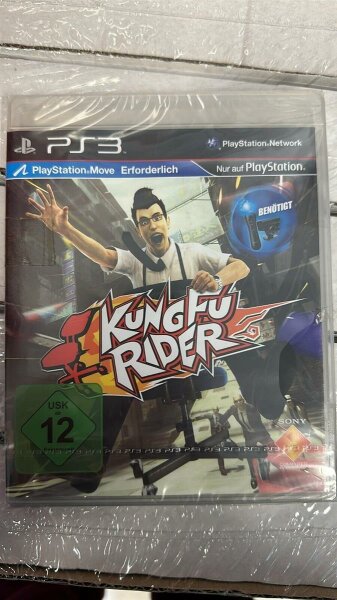 Kung Fu Rider (Sony PlayStation 3, 2010) neu & versiegelt !