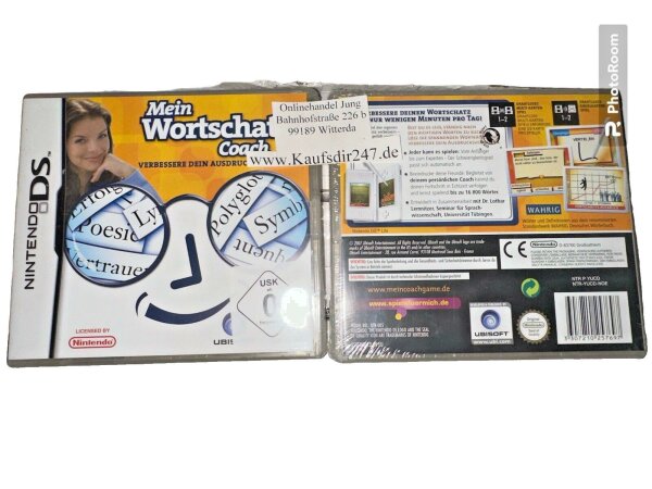 Mein Wortschatz-Coach- (Nintendo DS, 2008) ovp versiegelt