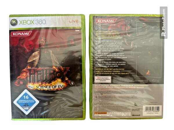 Microsoft Xbox 360 - Hellboy: The Science of Evil DE OVP & noch Versiegelt