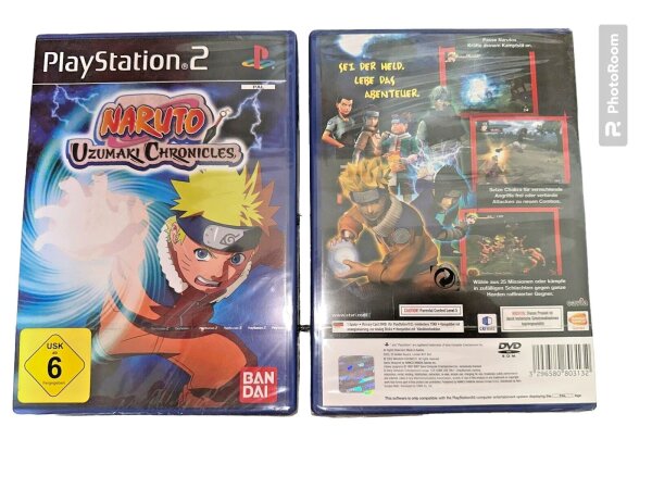 Naruto Uzumaki Chronicles  Sony PlayStation 2 von Bandai noch Versiegelt