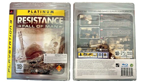 Resistance: Fall of Man (Sony PlayStation 3, 2008) noch Original versiegelt !