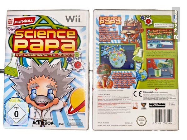 Science Papa (Nintendo Wii, 2009) neu & noch Versiegelt !