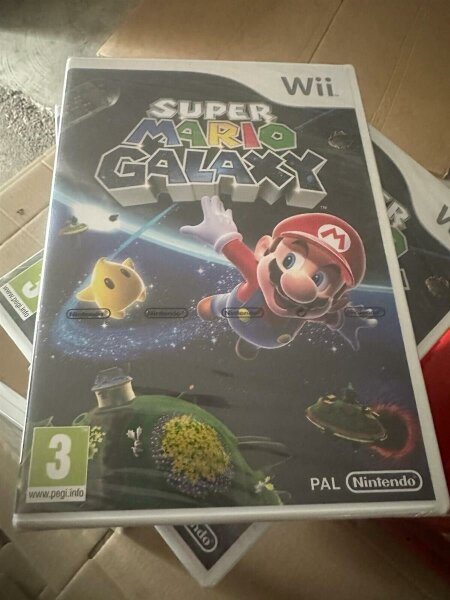 Super Mario Galaxy Nintendo Wii Original Versiegelt unbenutzt SEALED