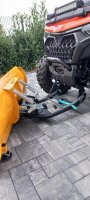 Schneeschild Massiv 150 cm für Yamaha GRIZZLY 700 2016–2022