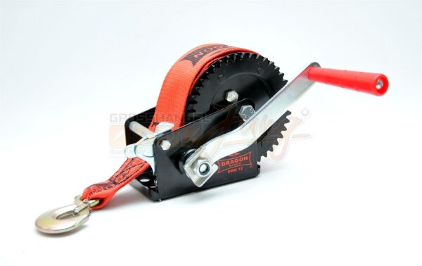 Dragon Winch DWK 12 mit Gurtband 10 m / 2500 lbs / 1133 kg