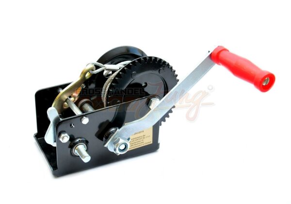 Dragon Winch DWK 25 V mit Untersetzung / Stahlseil / 10 m / 2500 lbs / 1133 kg