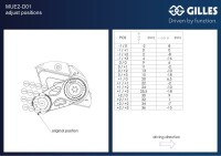 GILLES TOOLING MUE2 Einstellbare Fußrastenanlage Schwarz Ducati Panigale V4