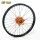 HAAN WHEELS SM Komplett Vorderrad Tubeless 17x3,50x36T Schwarz Felge/Orange Nabe/Silber Speichen/Silber Speichennippel