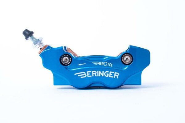 BERINGER Aerotec® MX Left Radial Brake Caliper 4 Pistons Blue