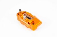 BERINGER Aerotec® Bremssattel radial links 4 Kolben Ø 32 mm Abstand 108 mm orangefarben