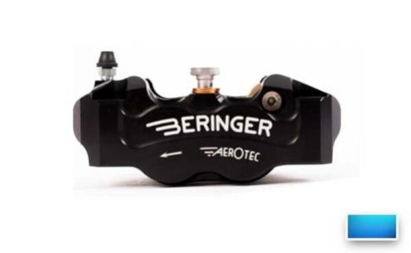 BERINGER Aerotec® Right Radial Brake Caliper 4 pistons caliper - Spacing 108mm Blue