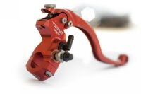 BERINGER Aerotec® Hauptbremszylinder radial Ø 14,5 mm Behälter getrennt rot (Hebel Typ 5 - 16 cm)