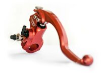 BERINGER Aerotec® Hauptbremszylinder radial Ø 12,7 mm Behälter getrennt rot (Hebel Typ 5 - 16 cm)