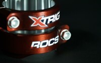 XTRIG Rocs Pro Dreifachschelle Offset Ø20-22mm Schwarz