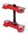 XTRIG Rocs Pro Triple Clamp Offset 20-22 mm - Red Gas Gas