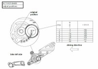 GILLES TOOLING RCT10GT Einstellbare Fußrastenanlage Schwarz/Silber BMW R Nine-T