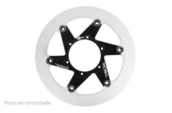 BERINGER Aeronal Bremsscheibe, Gusseisen, schwimmend - schwarz Y12LDBF