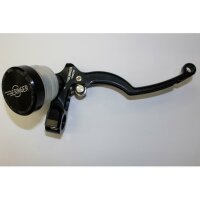 BERINGER Classic Racing Hauptbremszylinder axial Ø 17,5 mm Behälter geschraubt schwarz (Hebel Typ A - 16 cm schwarz)