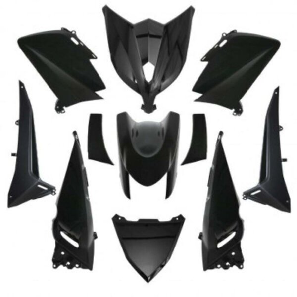 O PARTS Competition Karosseriekit Schwarz glänzend - Yamaha T-Max 530