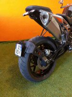 ACCESS DESIGN Kennzeichenhalter auf Radhöhe schwarz KTM Duke 790/890