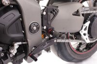 GILLES TOOLING FXR zurückverlegte Fußrastenanlage Triumph Speed Triple 1050