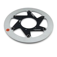 BERINGER Aeronal Cast Iron Floating Left Brake Disc Black...